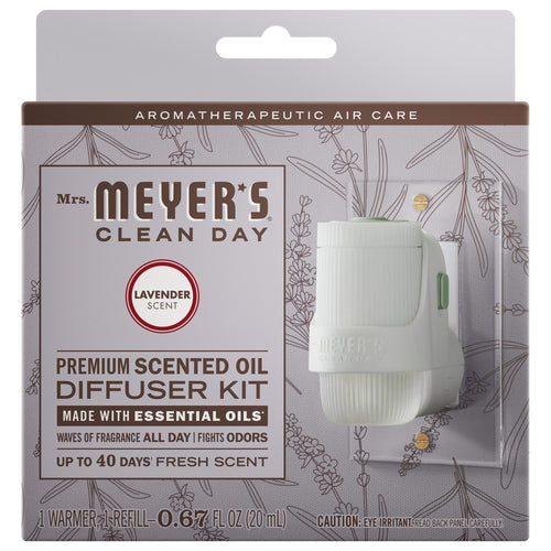 Lavender Plug In Scented Oil Warmer With Refill